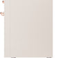 ILVE Nostalgie II 60" Dual Fuel Natural Gas Range in Antique White with Copper Trim, UP60FSNMPAWP