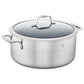 ZWILLING 8 Qt. Stainless Steel Ceramic Non-Stick Dutch Oven, Spirit 3-Ply Ceramic Series