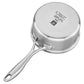 ZWILLING 1 Qt. Stainless Steel Ceramic Non-Stick Sauce Pan, Spirit 3-Ply Ceramic Series