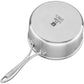 ZWILLING 3 Qt. Stainless Steel Ceramic Non-Stick Sauce Pan, Spirit 3-Ply Ceramic Series