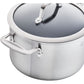 ZWILLING 4 Qt. Stainless Steel Ceramic Non-Stick Sauce Pan, Spirit 3-Ply Ceramic Series