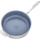 ZWILLING 5 Qt. Stainless Steel Ceramic Non-Stick Sauté Pan, Spirit 3-Ply Ceramic Series