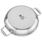 ZWILLING 4 Qt. Stainless Steel Ceramic Non-Stick Sauté Pan, Spirit 3-Ply Ceramic Series