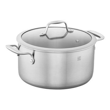 ZWILLING 6 Qt. Stainless Steel Dutch Oven, Spirit 3-Ply Series