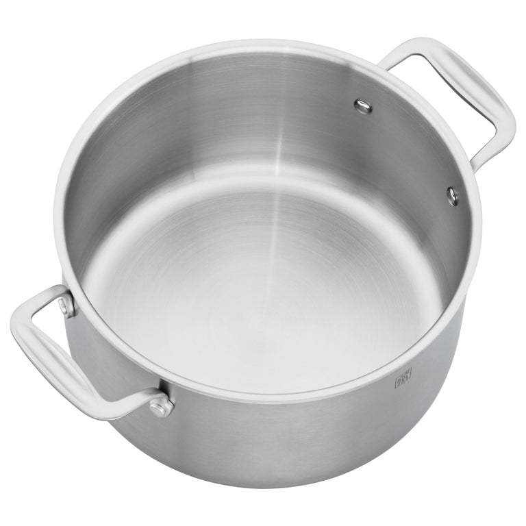 ZWILLING 6 Qt. Stainless Steel Dutch Oven, Spirit 3-Ply Series