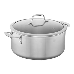 ZWILLING 8 Qt. Stainless Steel Dutch Oven, Spirit 3-Ply Series
