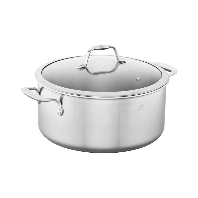 ZWILLING 8 Qt. Stainless Steel Dutch Oven, Spirit 3-Ply Series