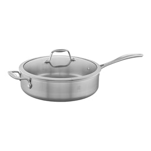ZWILLING 5 Qt. Stainless Steel Sauté Pan, Spirit 3-Ply Series