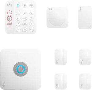 Ring Alarm Pro Home Security Kit 8 Pieces - White