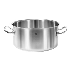 ZWILLING 9 Qt. Stainless Steel Sauce Pot without Lid, Commercial Series