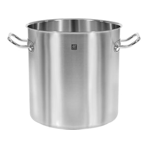 ZWILLING 12 Qt. Stainless Steel Stock Pot without Lid, Commercial Series