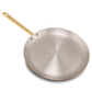 Mauviel 1830 M'Heritage M'150 B Copper Crepe Pan With Brass Handle, 11.8-In