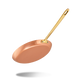 Mauviel 1830 M'Heritage M'150 B Copper Crepe Pan With Brass Handle, 10.2 In