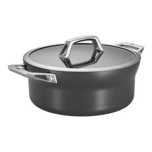 ZWILLING 5 Qt. Aluminum Hard Anodized Non-Stick Dutch Oven, Motion Series