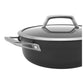 ZWILLING 4 Qt. Aluminum Hard Anodized Non-Stick Chef's Pan, Motion Series