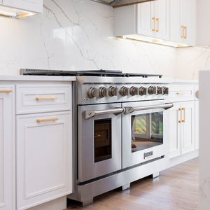 Kucht Professional 48 in. 6.7 cu ft. Propane Gas Range, KFX480/LP