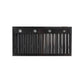 Kucht Professional 48" Under Cabinet Range Hood 1,200 CFM in Titanium Stainless Steel, KRH483A