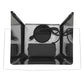 Cosmo 36" 380 CFM Convertible Wall Mount Range Hood with Glass Canopy and Push Button Controls, COS-668A900