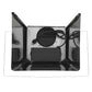 Cosmo 36" 380 CFM Convertible Wall Mount Range Hood with Glass Canopy, Push Button Controls and Carbon Filter Kit, COS-668WRC90-DL