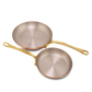 Mauviel 1830 M'Heritage M'150 B 2-Piece Copper Frying Pan Set With Brass Handles