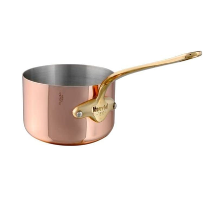 Mauviel 1830 M'Heritage M'150 B Copper Sauce Pan With Brass Handle