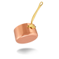 Mauviel 1830 M'Heritage M'150 B Copper Sauce Pan With Brass Handle