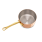 Mauviel 1830 M'Heritage M'150 B Copper Sauce Pan With Lid, Brass Handle
