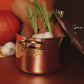 Mauviel 1830 M'Heritage M'150 B Copper Oval Stewpan With Lid, Brass Handles