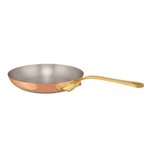 Mauviel 1830 M'Heritage M'150 B Copper Frying Pan With Brass Handle