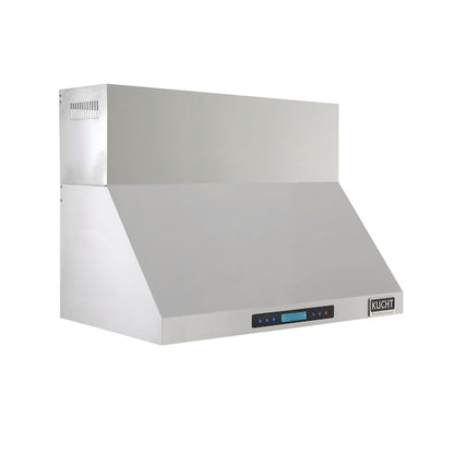 Kucht Professional 36" Wall Mount Range Hood 900 CFM in Stainless Steel, KRH3621A
