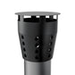 Empava Outdoor Wood Fired and Gas Pizza Oven in Stainless Steel, EMPV-40PG901X