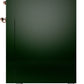 ILVE Nostalgie II 60" Dual Fuel Propane Gas Range in Emerald Green with Copper Trim, UP60FSNMPEGPLP