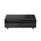 FORNO Evoluto  51" Smart Coffee Table – Dual Fridge Drawers, Bluetooth Audio, Wireless Charging, RGB Light in Black, FCTFR7006-51BLK
