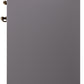 ILVE Nostalgie II 30" Dual Fuel Natural Gas Range in Matte Graphite with Bronze Trim, UP30NMPMGB