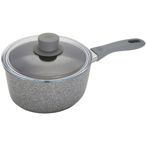 Ballarini 2.9 Qt. Aluminum Nonstick Sauce Pan and Lid, Parma Plus Series