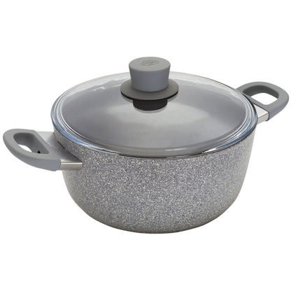 Ballarini 4.9 Qt. Aluminum Nonstick Dutch Oven and Lid, Parma Plus Series