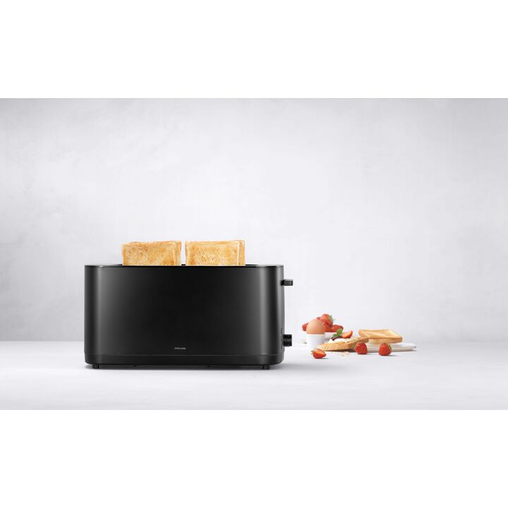 ZWILLING Enfinigy 2 Long Slot Toaster in Black