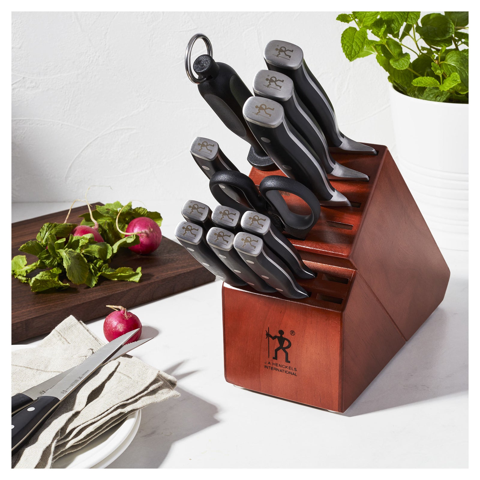 Henckels 15pc Knife Block Set, Accent Series Premium Home Source