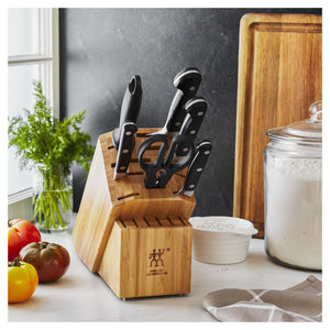 ZWILLING 7pc Knife Set in Bamboo Block, Pro Series
