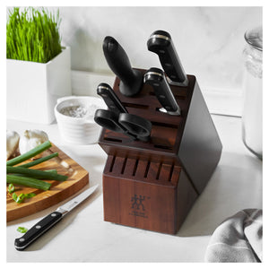 ZWILLING 7pc Knife Set in Acacia Block, Professional "S" Series