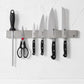 ZWILLING 7pc Set with 17.5" Stainless Magnetic Knife Bar, Professional "S" Series