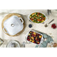 Staub Ceramic 3 Piece Baking Dish Set in White
