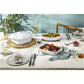 Staub Ceramic 3 Piece Baking Dish Set in White