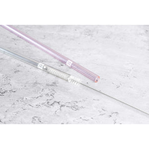 ZWILLING 4pc Glass Straw Set, Sorrento Glassware Series