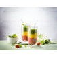 ZWILLING 4pc Glass Straw with Bend Set, Sorrento Glassware Series