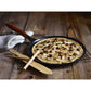 Staub Cast Iron 11-inch Crepe Pan with Spreader & Spatula - Black