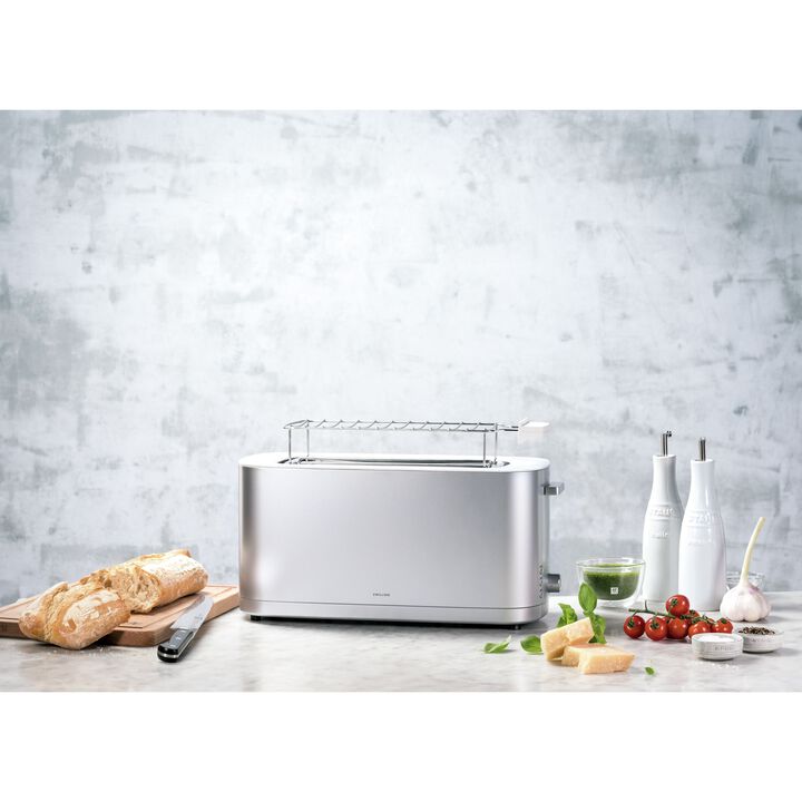 ZWILLING Enfinigy 2 Long Slot Toaster in Silver