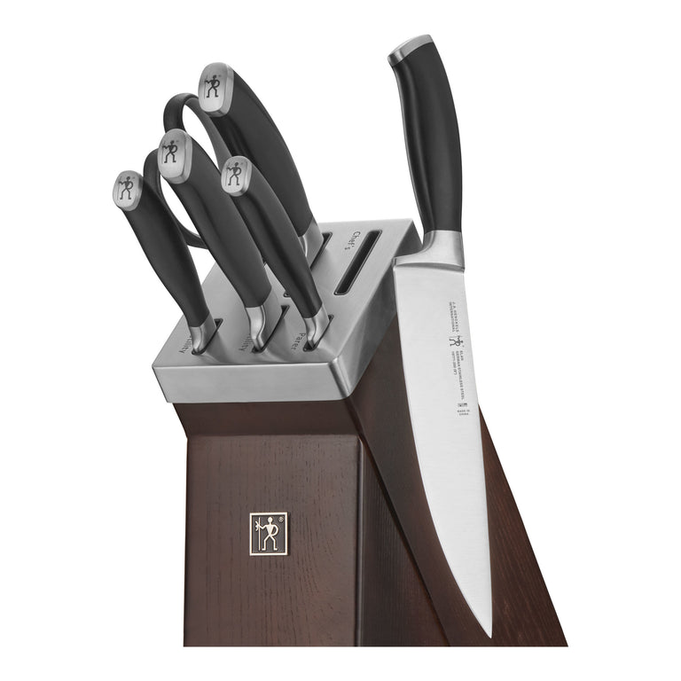 Henckels 7pc Knife Set in Self-Sharpening Block, Elan Series