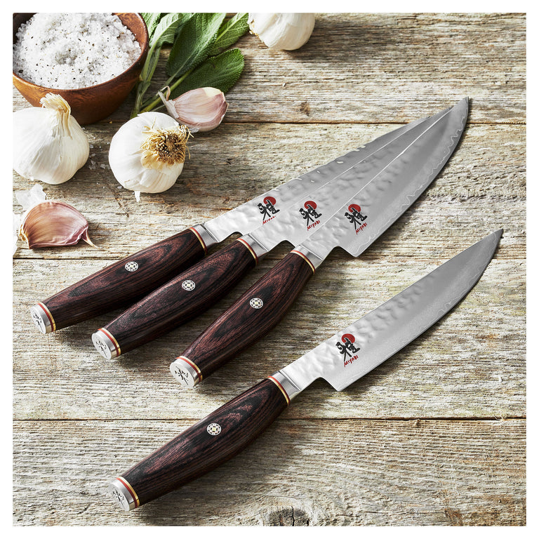 Miyabi 4pc Steak Knife Set, 6000MCT - Artisan Series