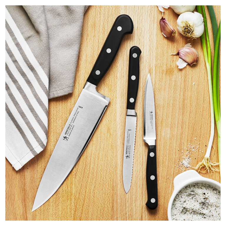 Henckels 3pc Starter Knife Set, Classic Precision Series